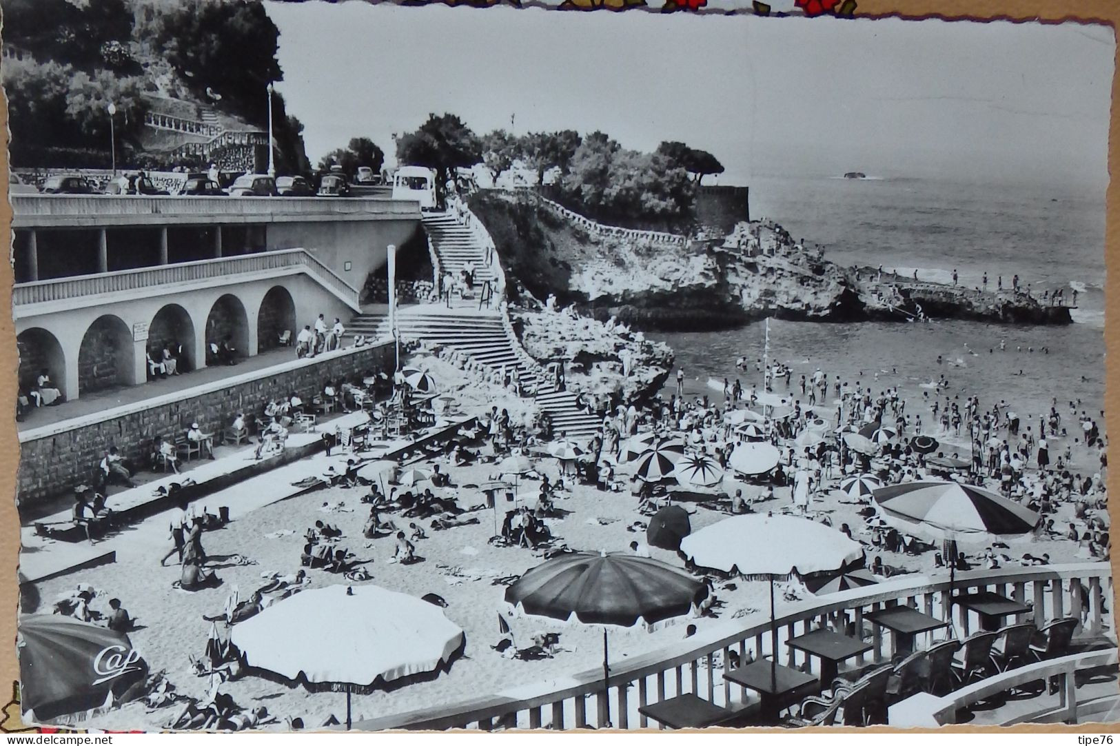 64 Pyrénées Atlantiques CPSM Biarritz Plage Du Port Vieux - Biarritz