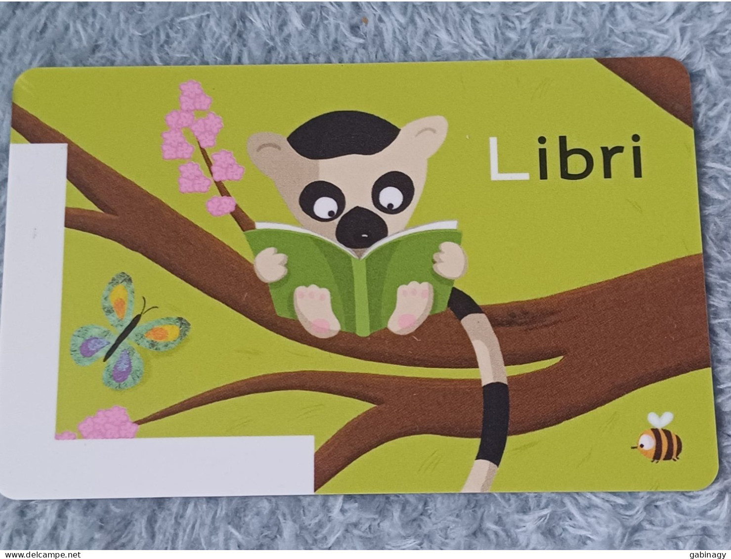 GIFT CARD - HUNGARY - LIBRI 23 - BUTTERFLY - BEE - CARTOON - Gift Cards