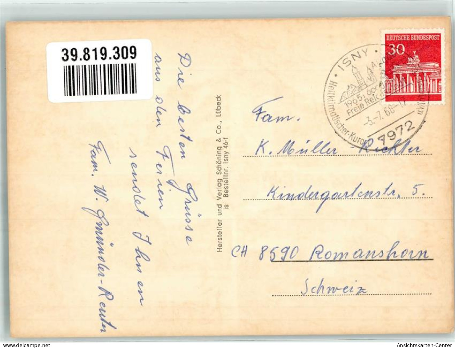 39819309 - Isny Im Allgaeu - Sonstige & Ohne Zuordnung