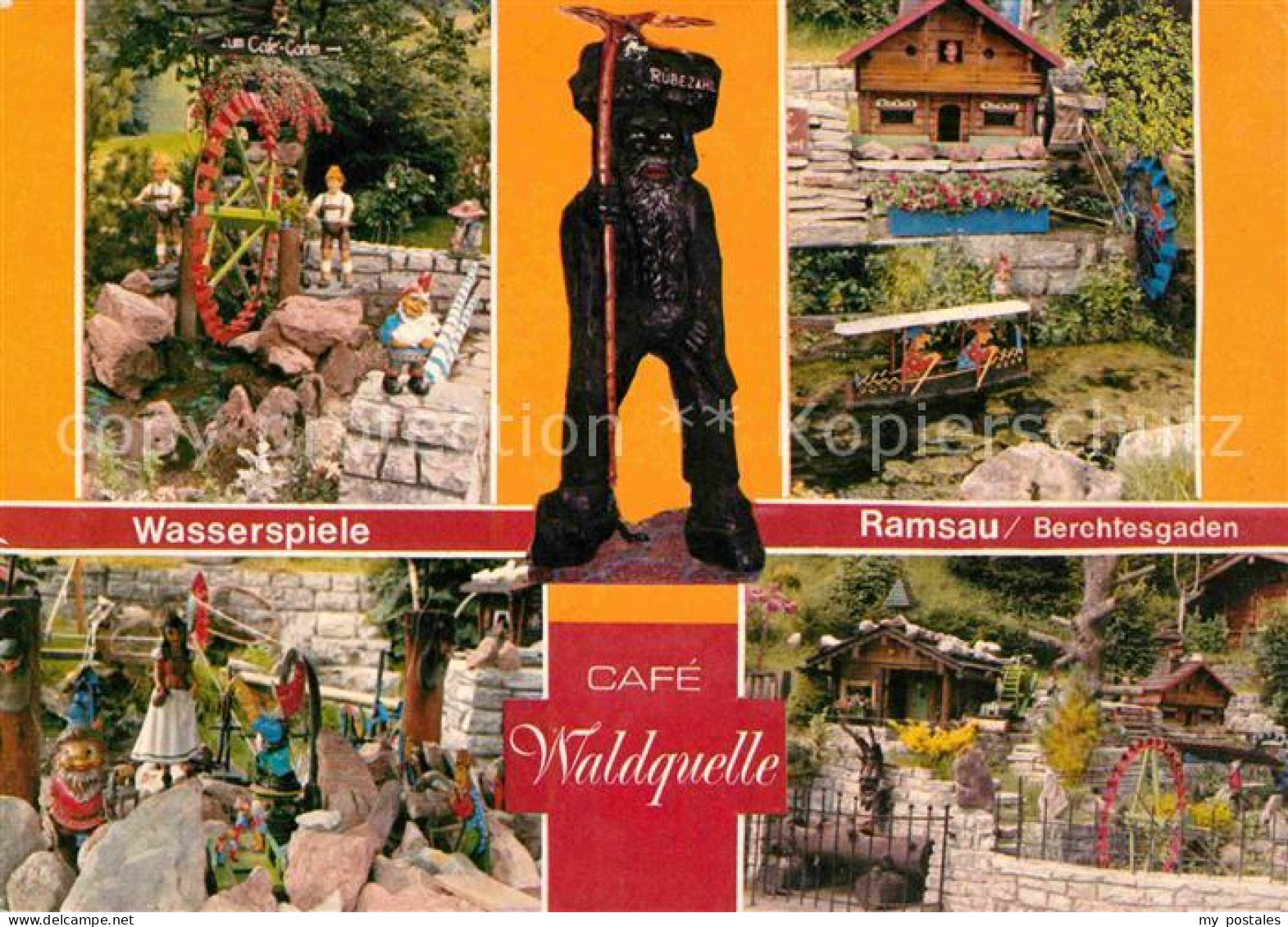 72700116 Ramsau Berchtesgaden Wasserspiele Cafe Waldquelle Ramsau B.Berchtesgade - Berchtesgaden