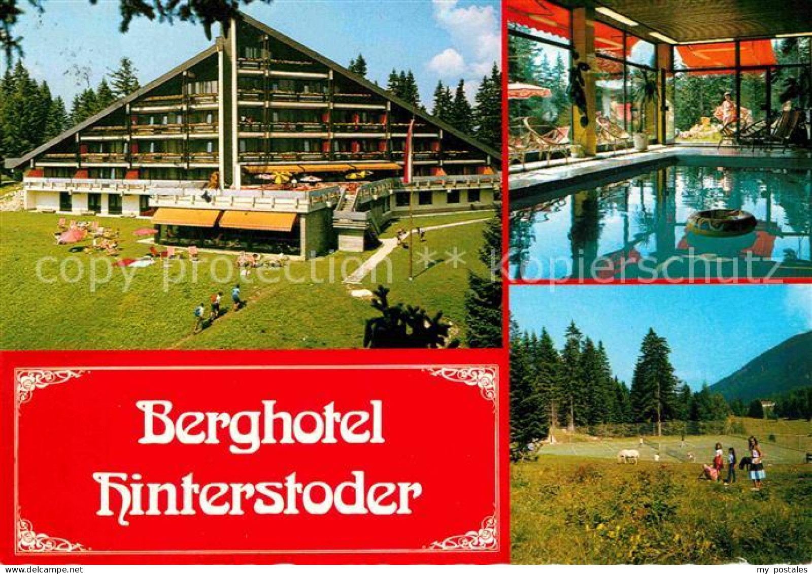 72700112 Hinterstoder Berghotel Schwimmbad Hinterstoder - Sonstige & Ohne Zuordnung