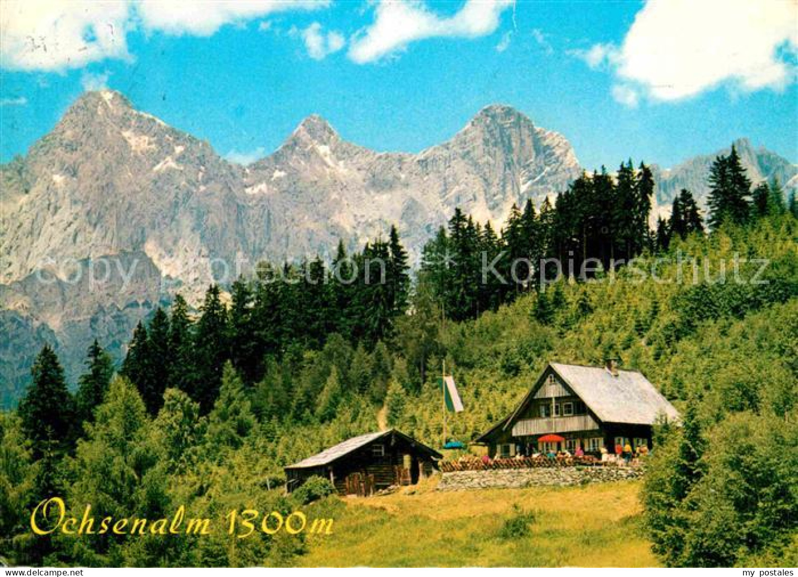 72700085 Ramsau Dachstein Steiermark Mittagsstation Jausenstation Ochsenalm Dach - Other & Unclassified