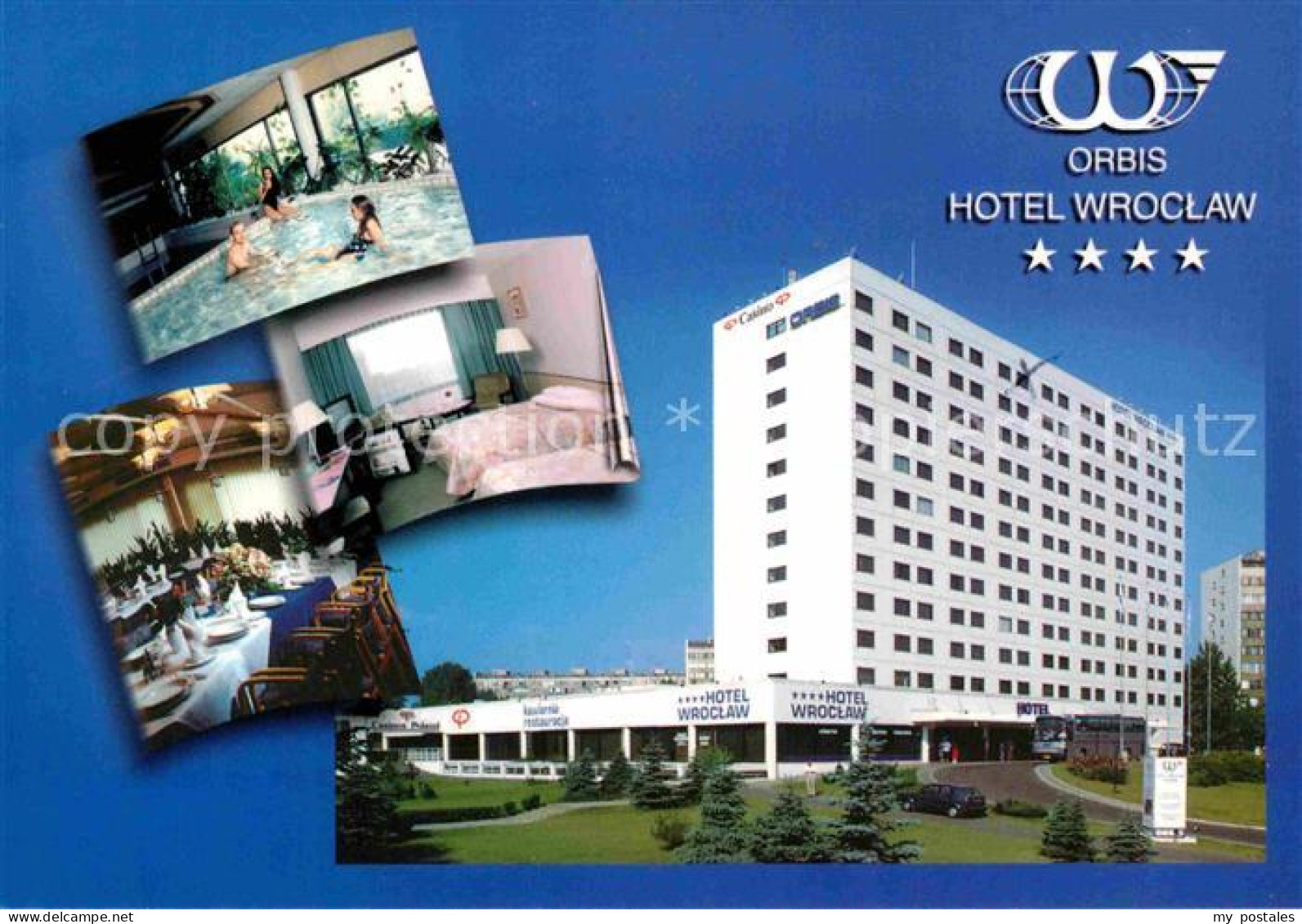 72700004 Wroclaw Orbis Hotel Hallenbad Restaurant  - Pologne