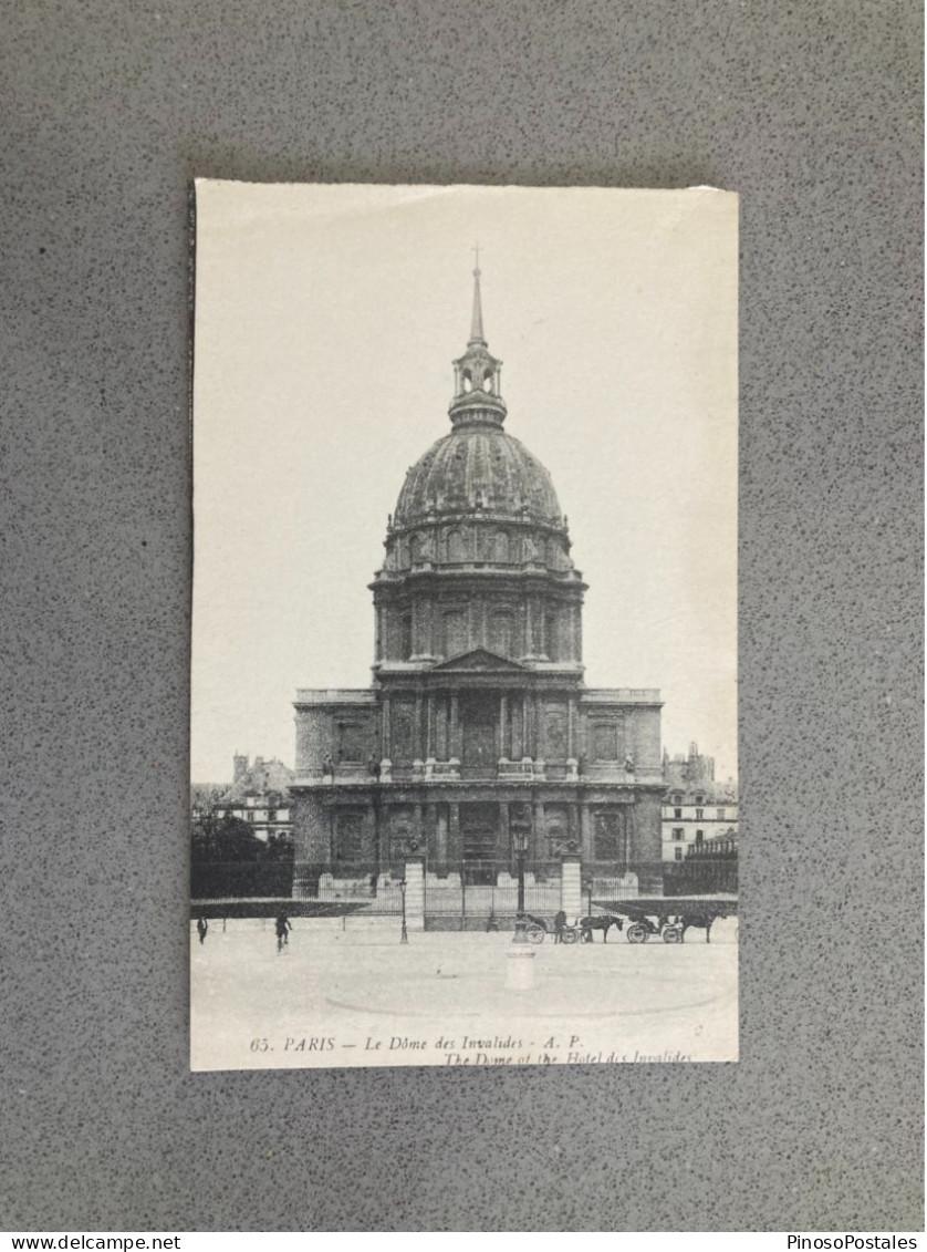 Paris - Le Dome Des Invalides Carte Postale Postcard - Altri Monumenti, Edifici