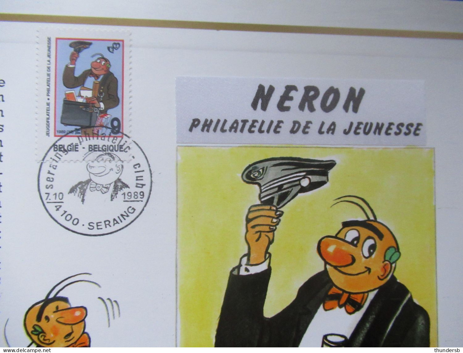 2339 'Philatélie De La Jeunesse: Néron' - CEF Feuillet - Documenti Commemorativi