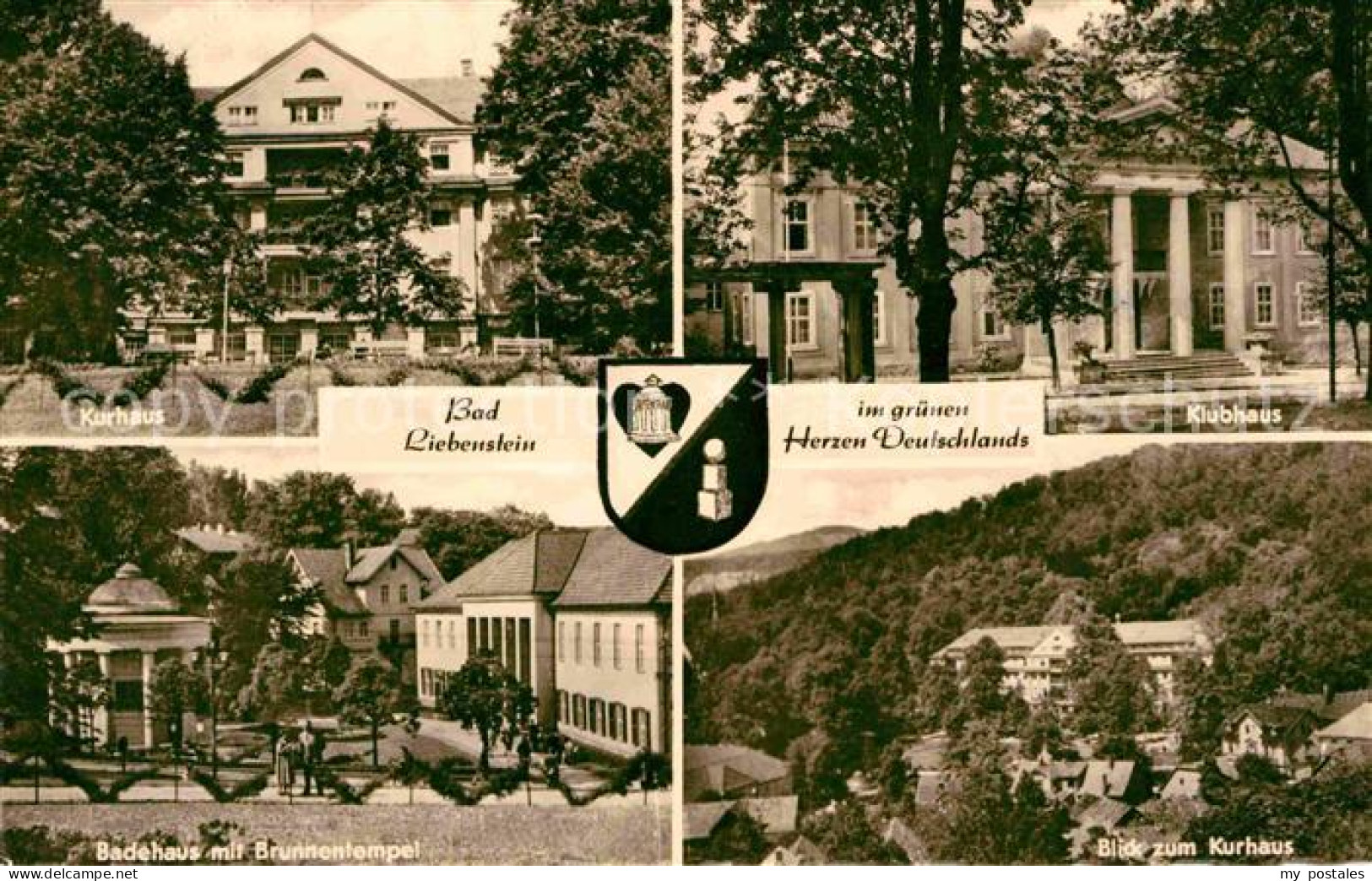 72699773 Bad Liebenstein Klubhaus Kurhaus Badehaus Brunnentempel Bad Liebenstein - Bad Liebenstein