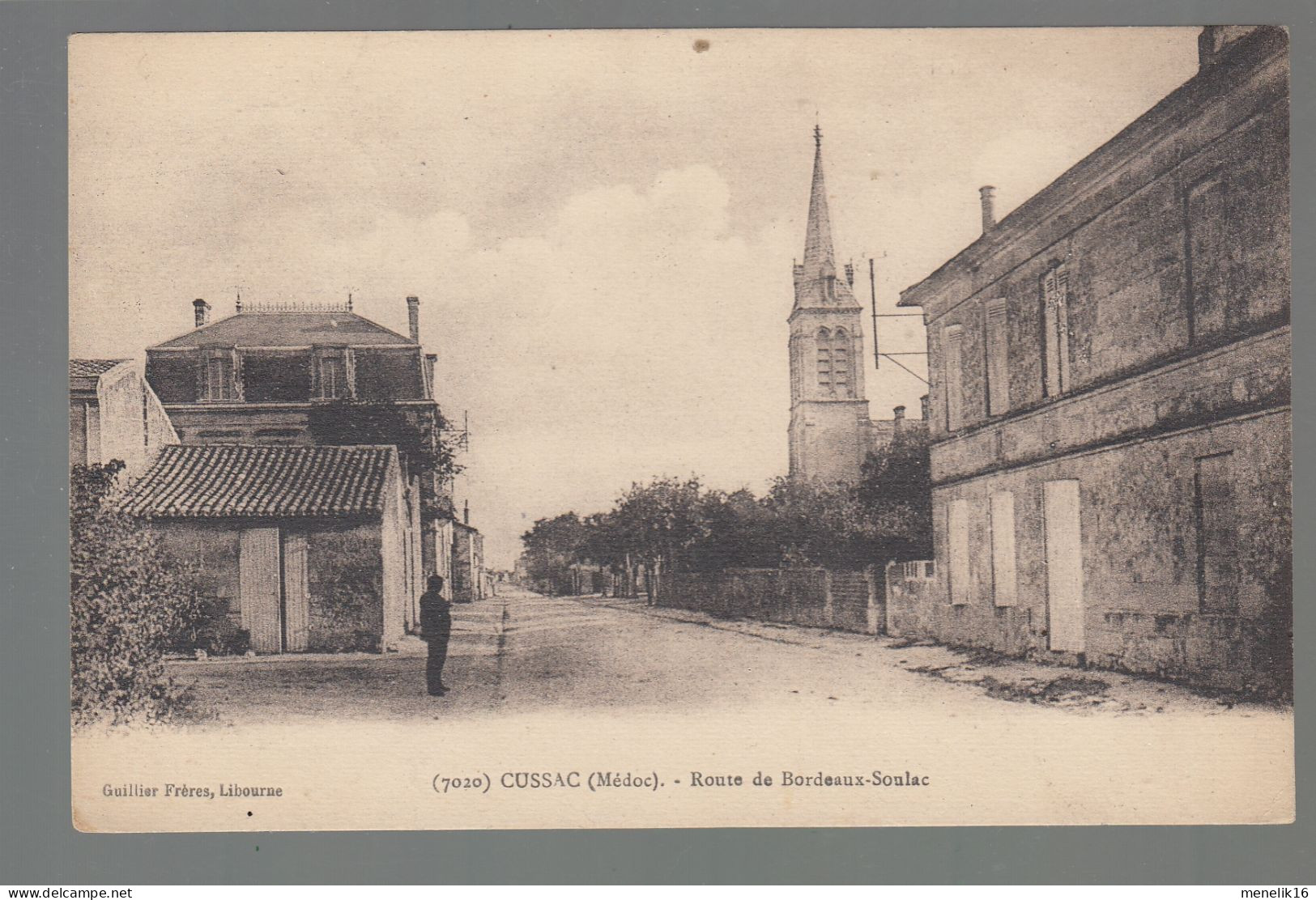 CP - 33 - Cussac - Route De Bordeaux-Soulac - Other & Unclassified