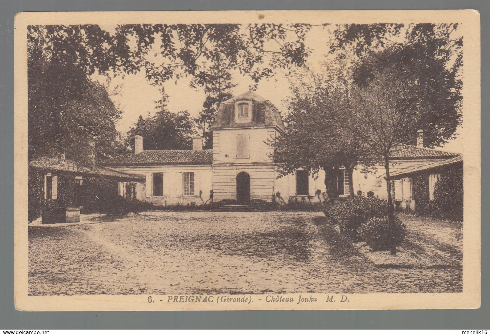 CP - 33 - Preignac - Château Jouka - Autres & Non Classés