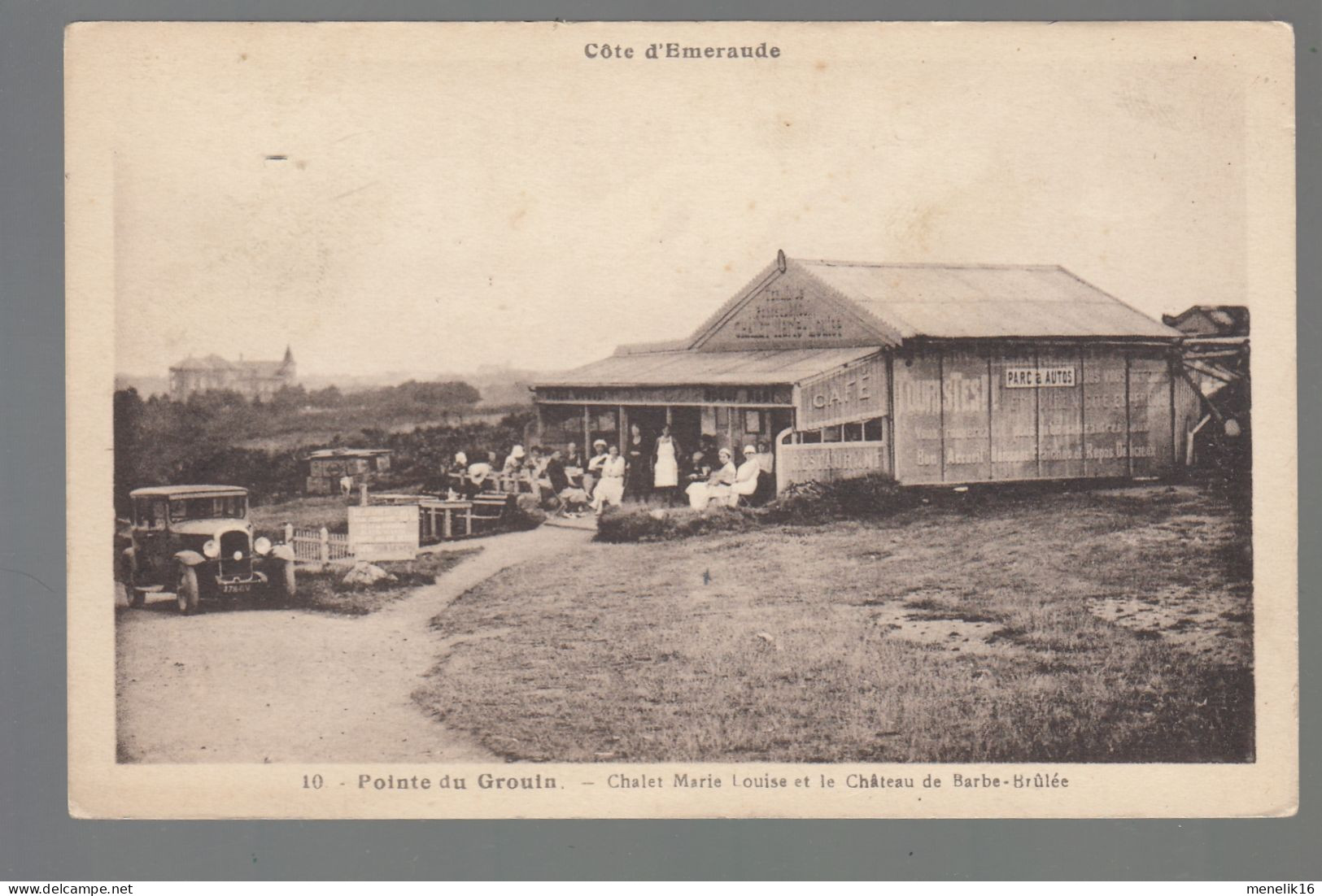 CP - 35 - Pointe Du Grouin - Chalet Marie Louise - Château De Barbe Brûlée - Andere & Zonder Classificatie