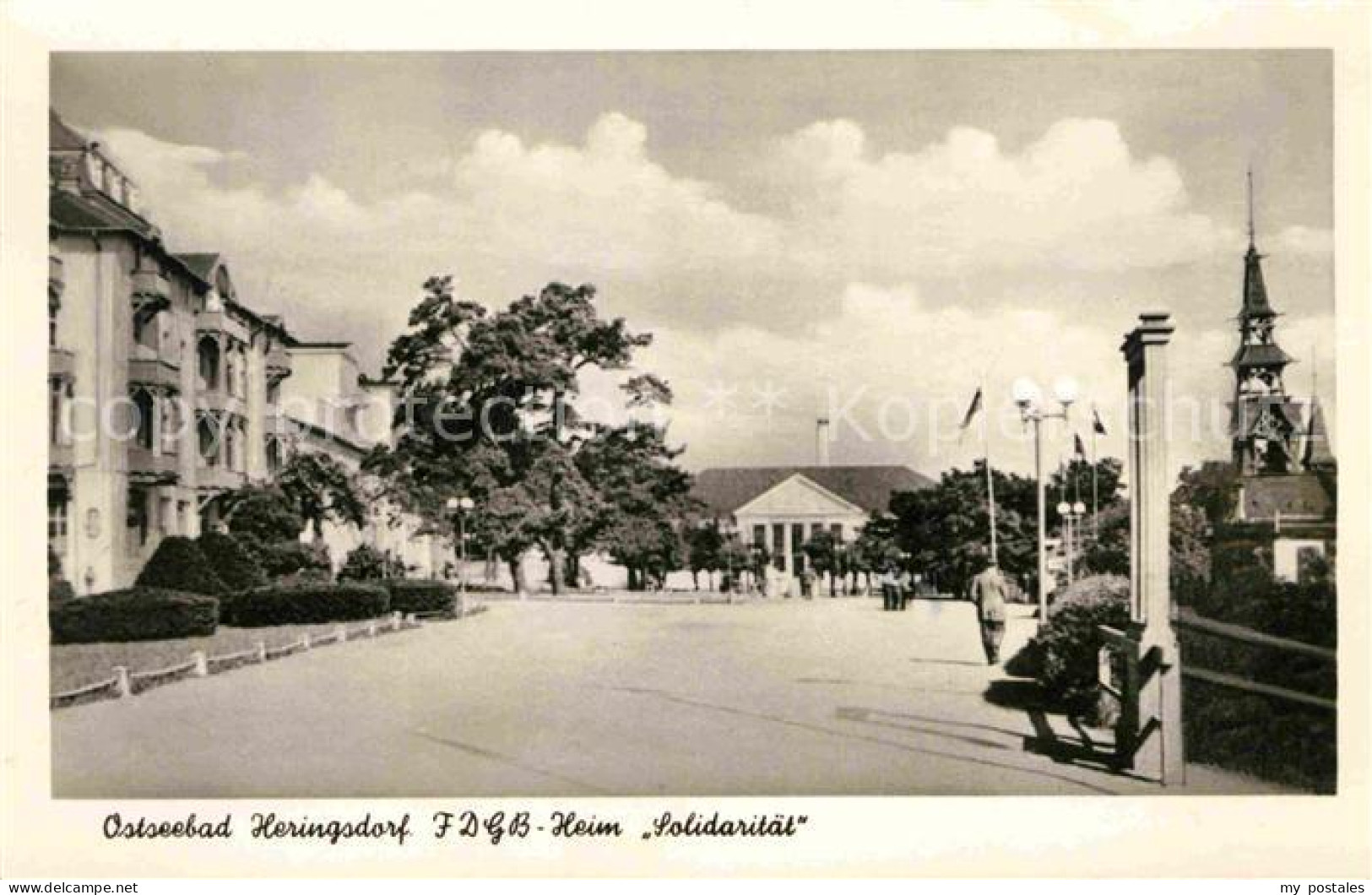 72699665 Heringsdorf Ostseebad Usedom FDGB-Heim Solidaritaet Heringsdorf - Sonstige & Ohne Zuordnung