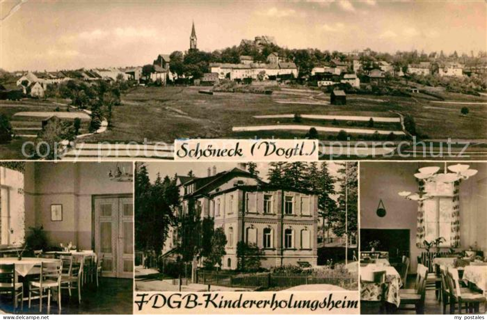 72699643 Schoeneck Vogtland FDGB-Kindererholungsheim Schoeneck Vogtland - Otros & Sin Clasificación