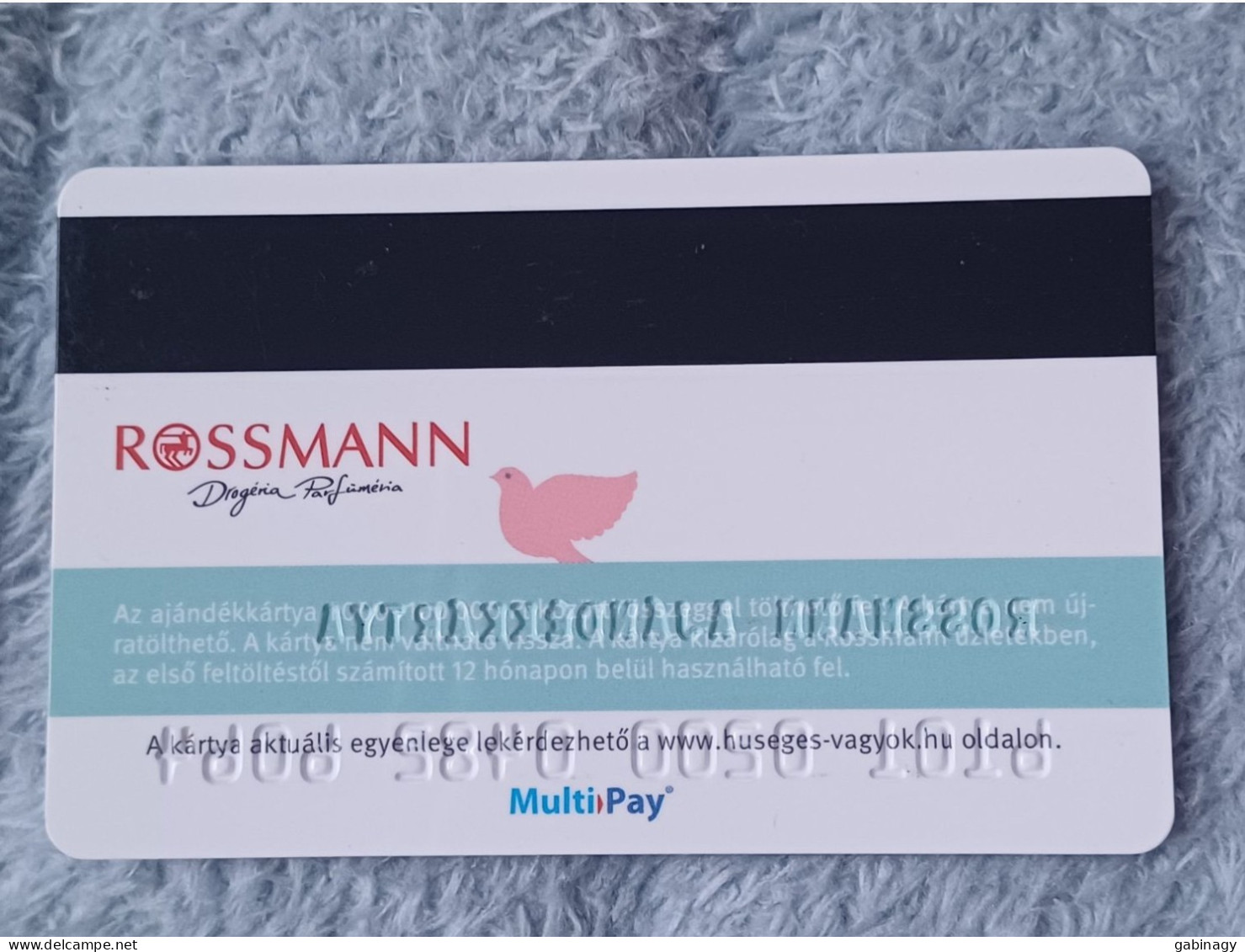 GIFT CARD - HUNGARY - ROSSMANN 04 - SOK BOLDOGSÁGOT! - Tarjetas De Regalo