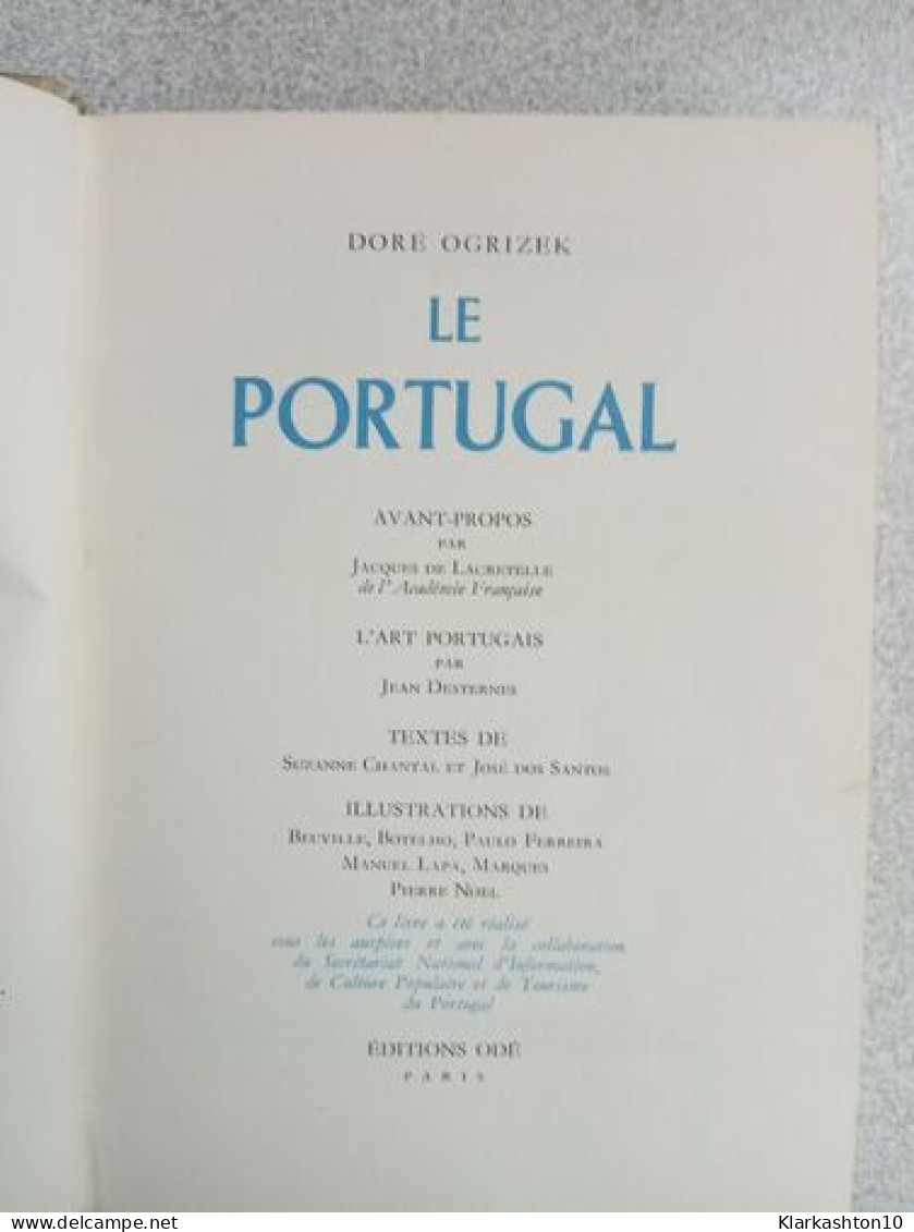 Le Portugal - Other & Unclassified
