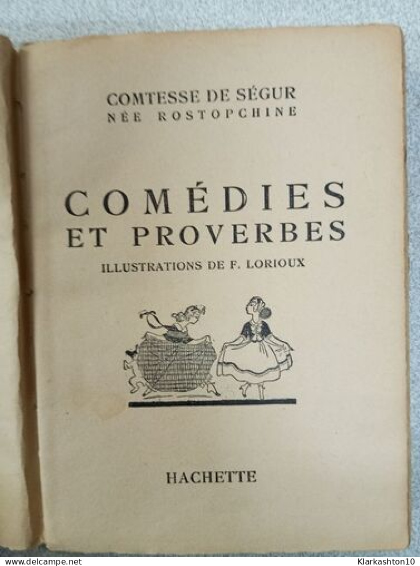 Comédies Et Proverbes - Other & Unclassified