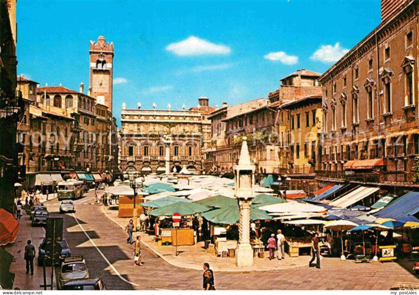 72699574 Verona Veneto Piazza Erbe Verona - Autres & Non Classés