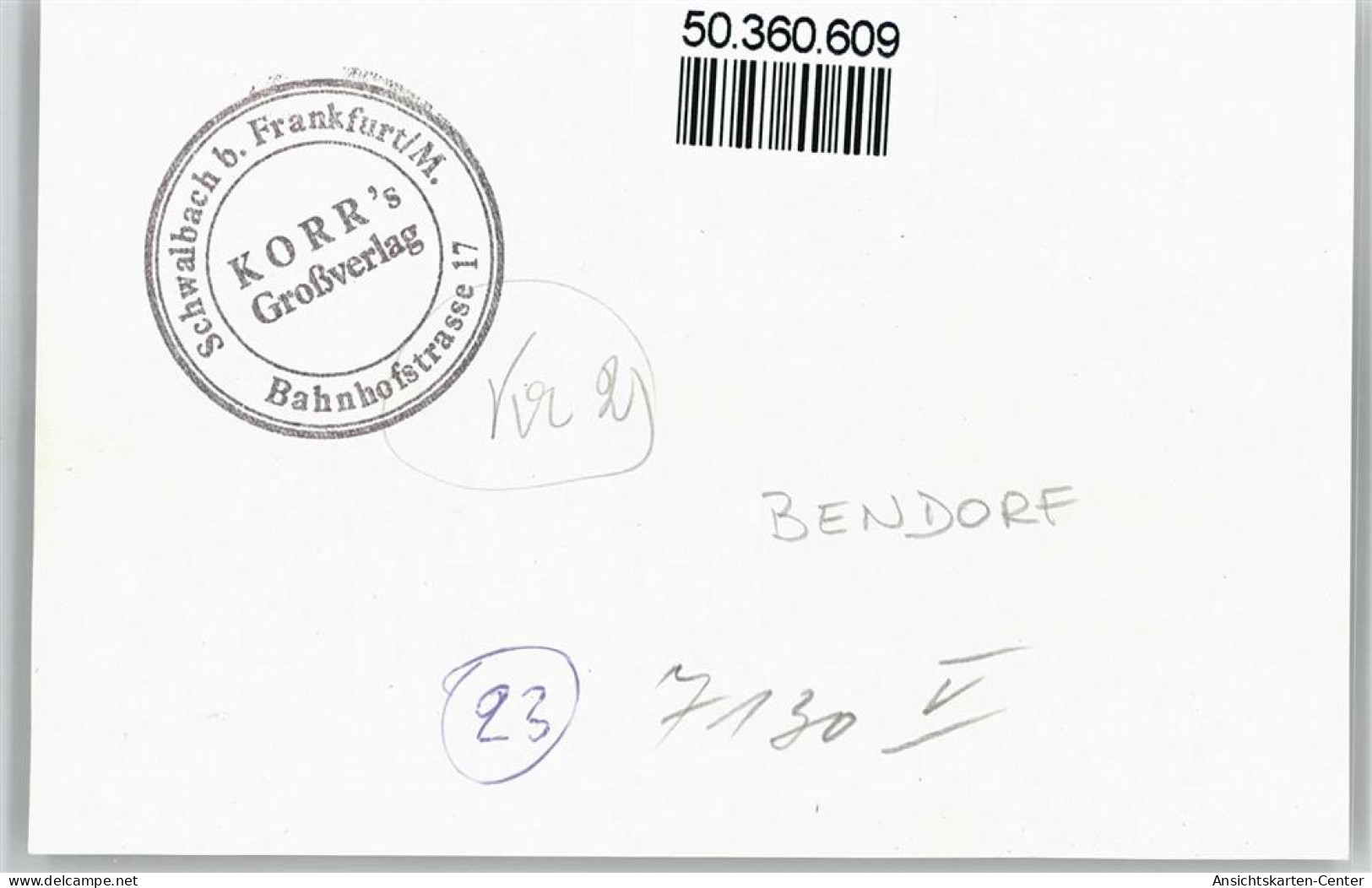 50360609 - Bendorf , Rhein - Andere & Zonder Classificatie