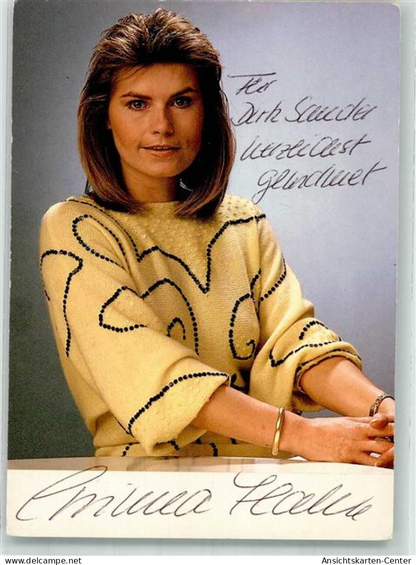 39835809 - Corinna Halke Eiskunstlaeuferin Sportjournalistin Autograph - Autres & Non Classés