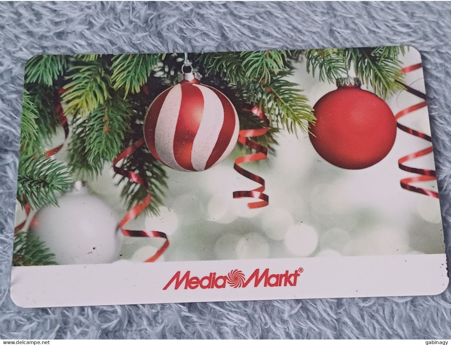 GIFT CARD - HUNGARY - MEDIA MARKT 55 - CHRISTMAS - Tarjetas De Regalo