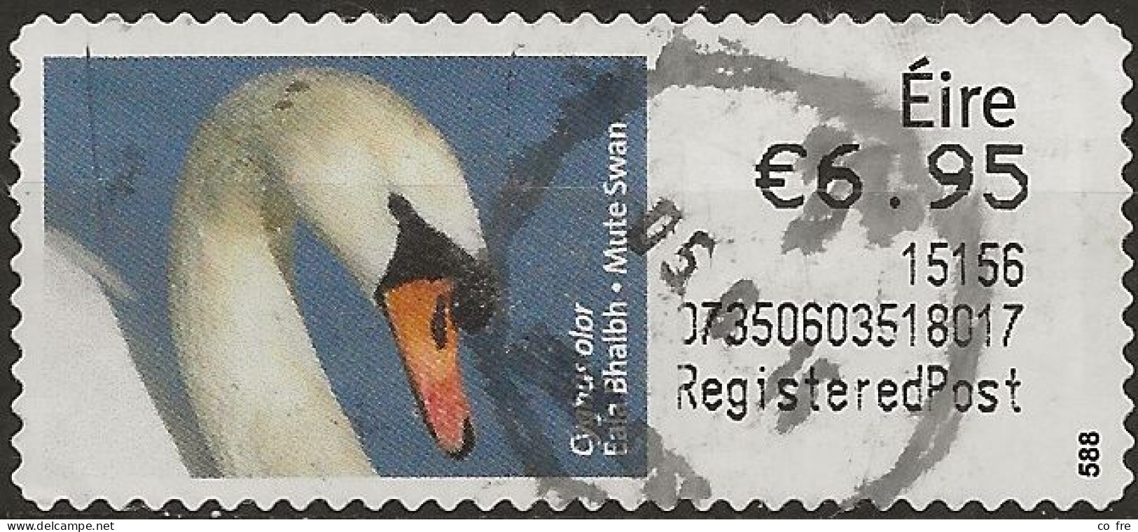 Irlande, Timbre De Distributeur N°56 (ref.2) Faciale: 6,95€ - Franking Labels