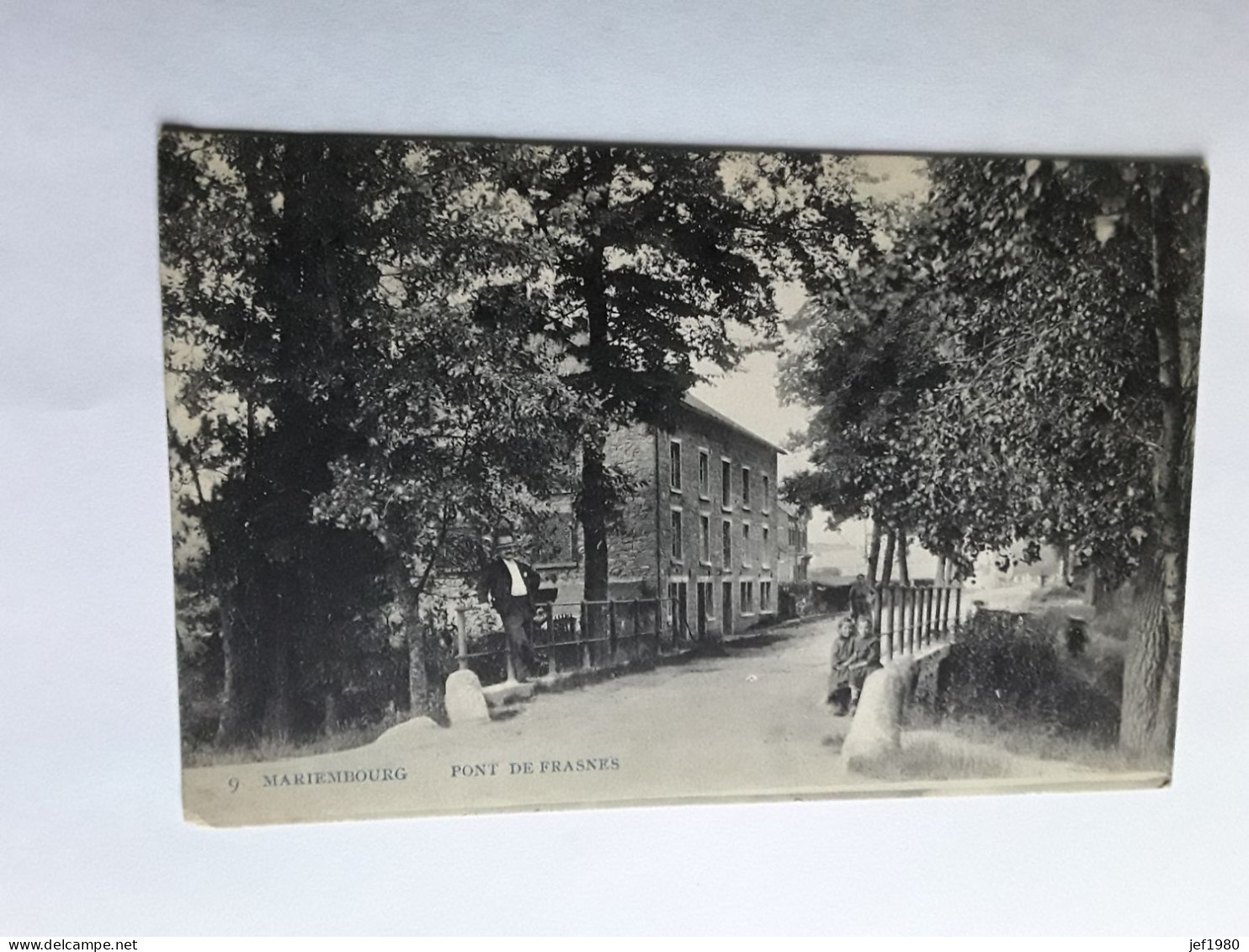 MARIEMBURG PONT DE FRASNES VERZONDEN NAAR BRUXELLES 1910 - Other & Unclassified