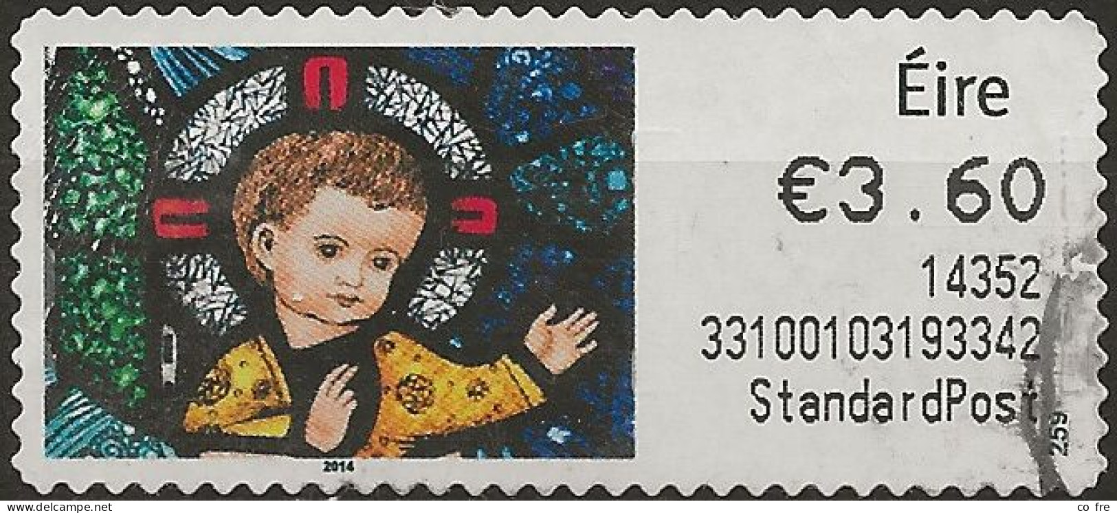 Irlande, Timbre De Distributeur N°61 (ref.2) Faciale: 3,60€ - Affrancature Meccaniche/Frama