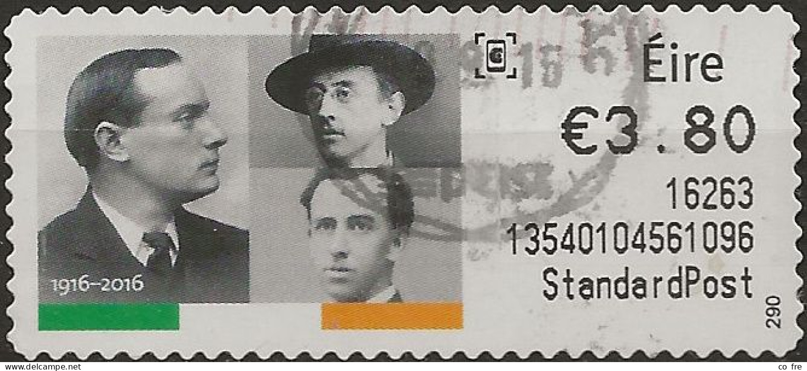 Irlande, Timbre De Distributeur N°66 (ref.2) Faciale: 3,80€ - Affrancature Meccaniche/Frama