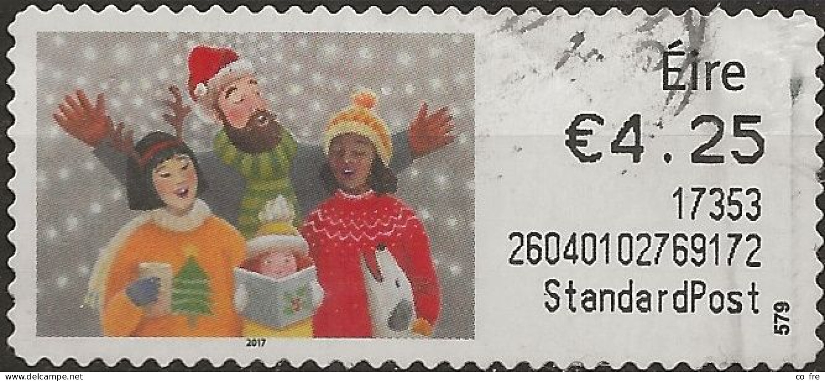 Irlande, Timbre De Distributeur N°91 (ref.2) Faciale: 4,25€ - Franking Labels