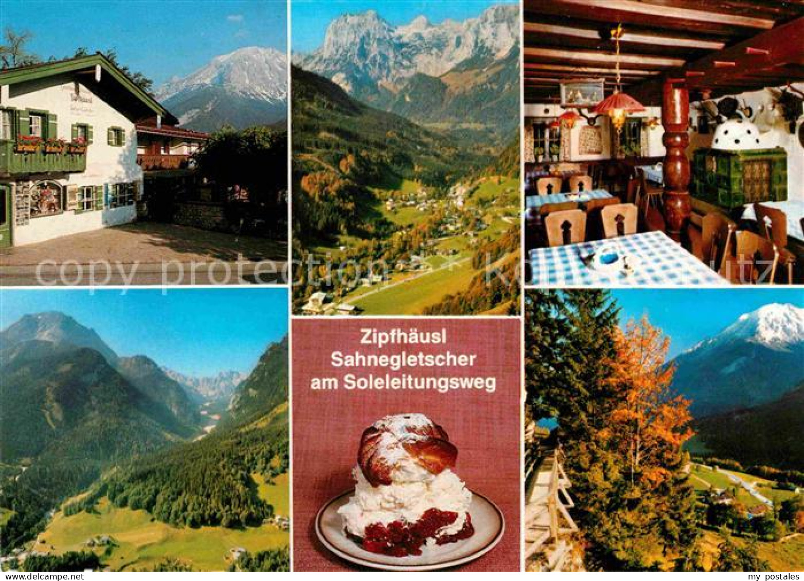 72698976 Ramsau Berchtesgaden Berggasthof Pension Zpfhaeusl Sahnegletscher  Rams - Berchtesgaden