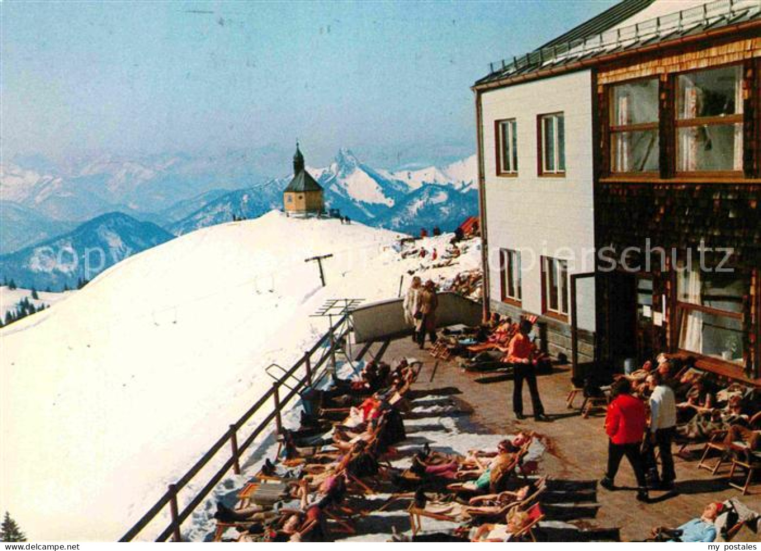 72698970 Rottach-Egern Wallberg Berggaststaette Kapelle  Rottach-Egern - Sonstige & Ohne Zuordnung