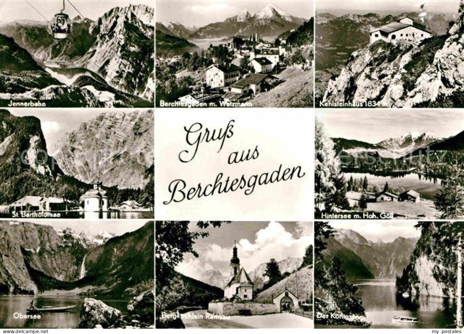 72698896 Berchtesgaden Hintersee Kehlsteinhaus Jennerbahn Obersee Koenigssee Ber - Berchtesgaden
