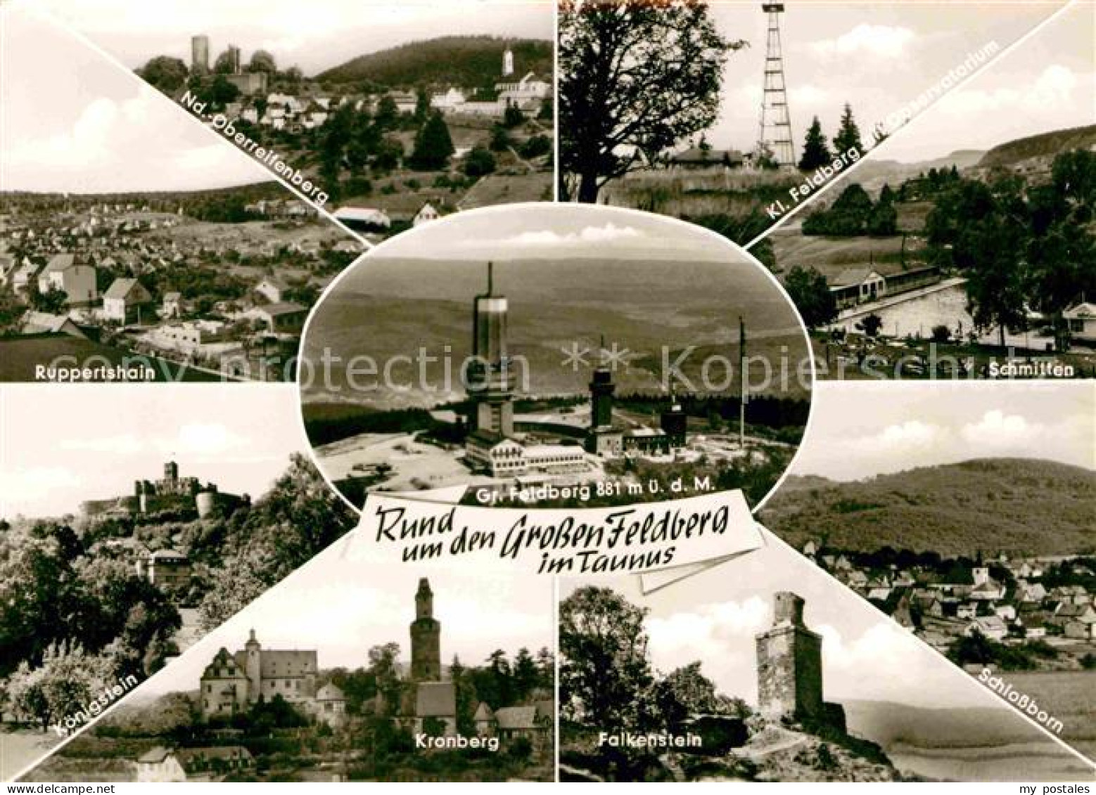 72698894 Taunus Region Grossen Feldberg Schlossborn Falkenstein Kronstein Koenig - A Identificar