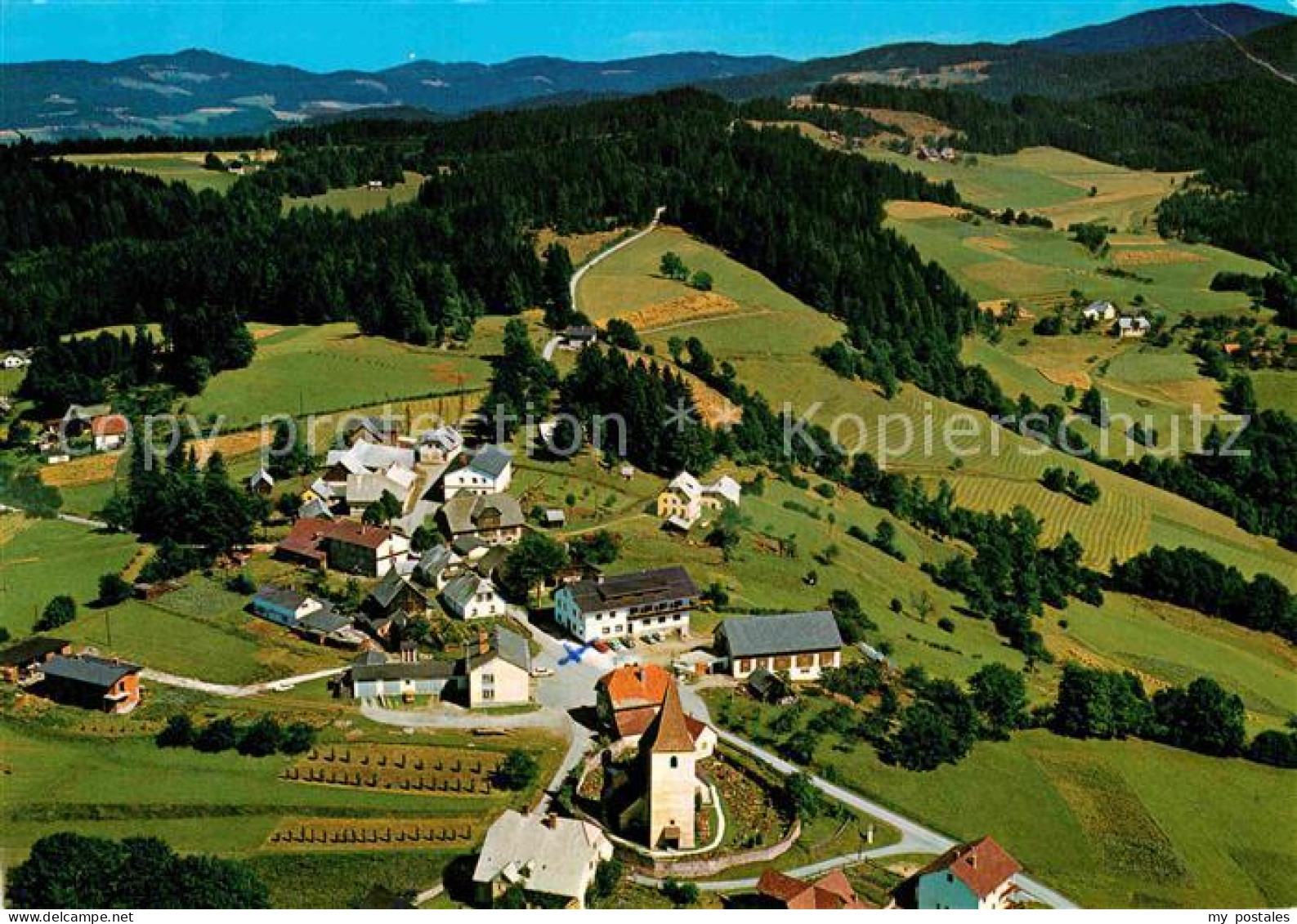 72698856 Theissenegg Mit Berghof Goetschl Fliegeraufnahme Theissenegg - Andere & Zonder Classificatie