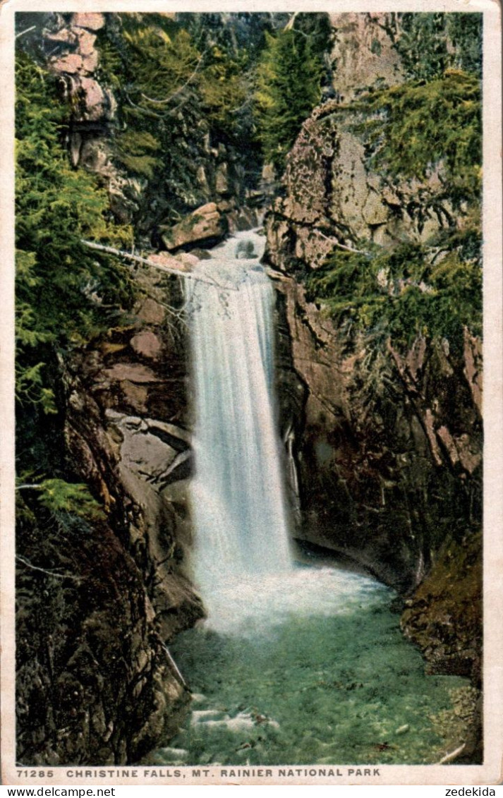 H2420 - Wasserfall Christine Falls Rainer National Park - Other & Unclassified