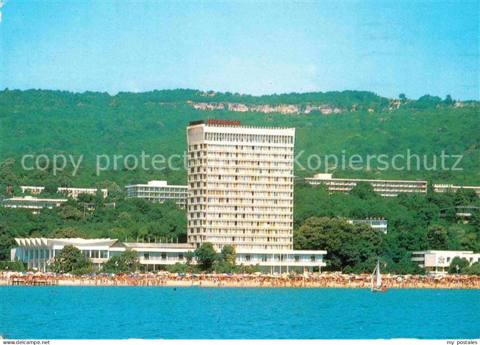 72698764 Slatni Pjassazi Hotel International Strand Ansicht Vom Meer Aus Warna B - Bulgaria