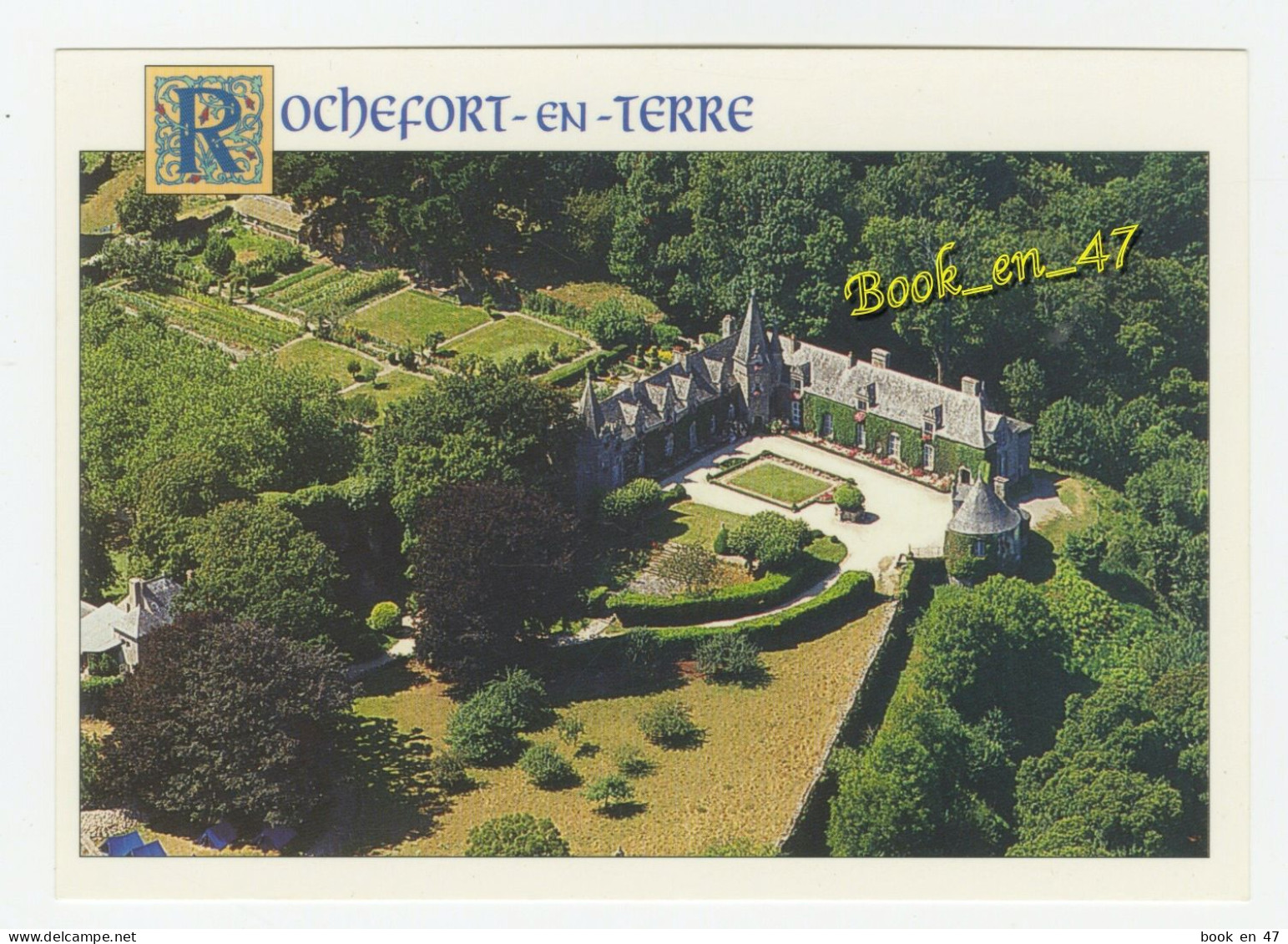 {92104} 56 Morbihan Rochefort En Terre , Le Château Commencé Au XIIè Siècle Et Restauré Par Le Peintre Alfred Klots - Rochefort En Terre
