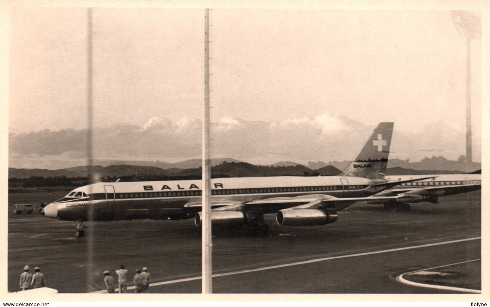 Antananarivo - Tananarive - Madagascar - Photo Ancienne - Aéroport , Avion BALAIR Compagnie Aérienne - 8,5X13,5cm - Madagascar