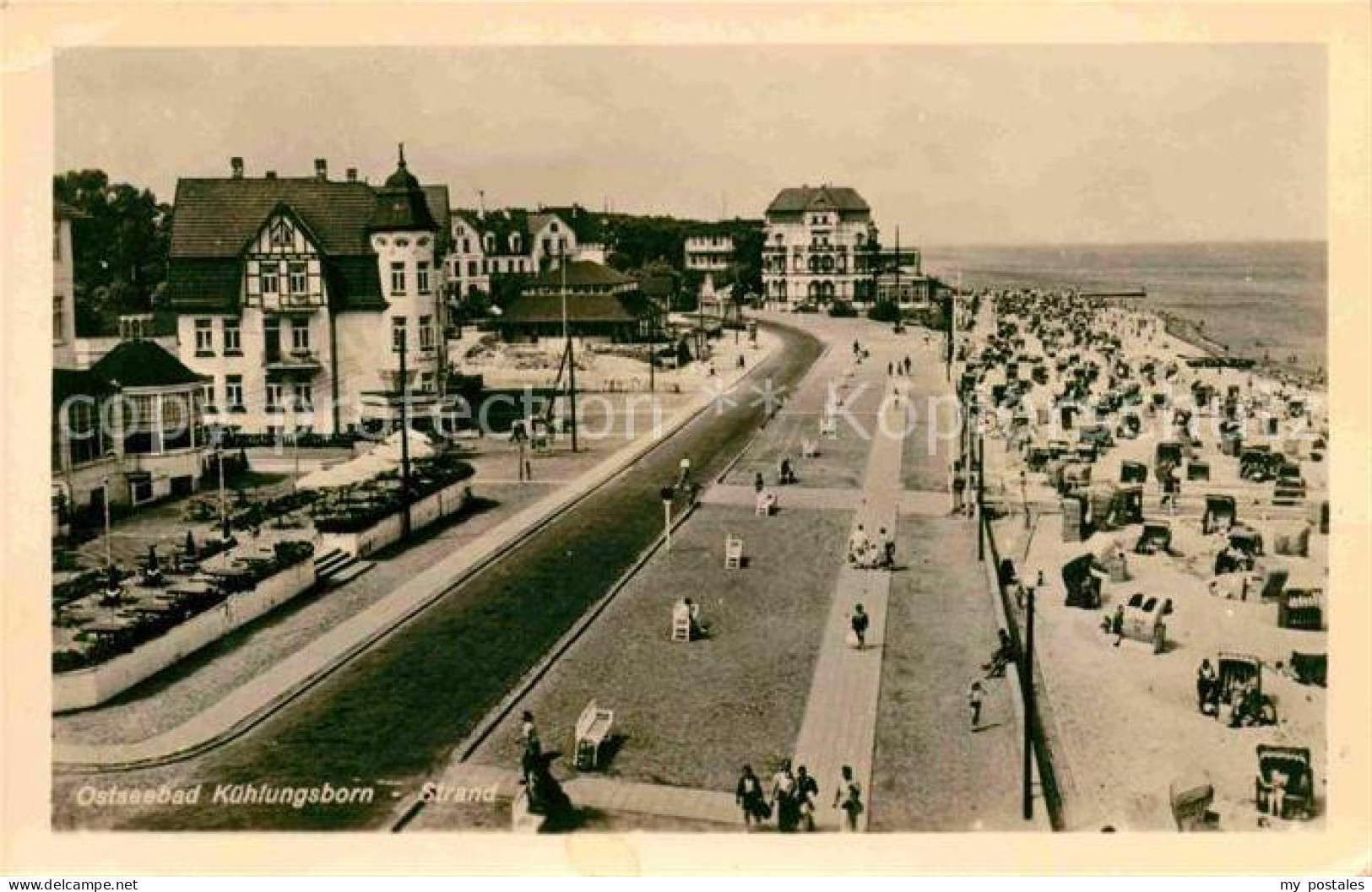 72698587 Kuehlungsborn Ostseebad Strand Und Promenade Kuehlungsborn - Kuehlungsborn