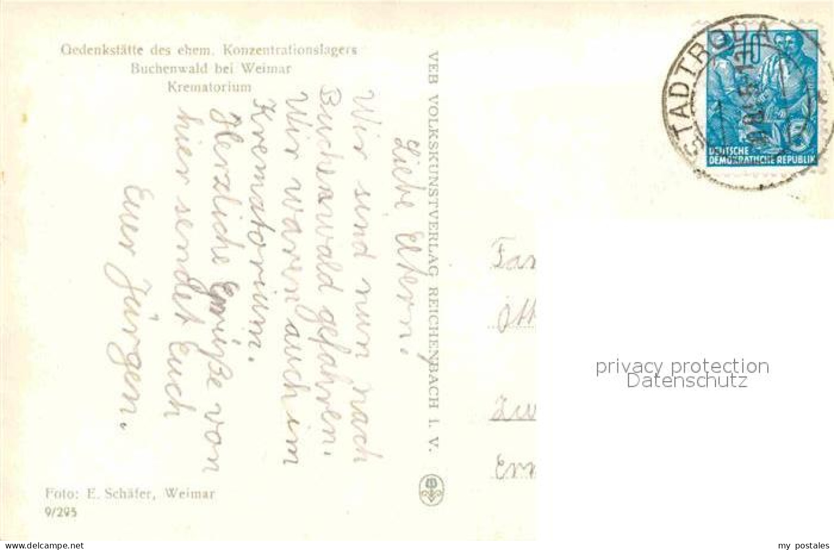 72698507 Buchenwald Weimar Mahn- Und Gedenkstaette Krematorium Weimar - Weimar
