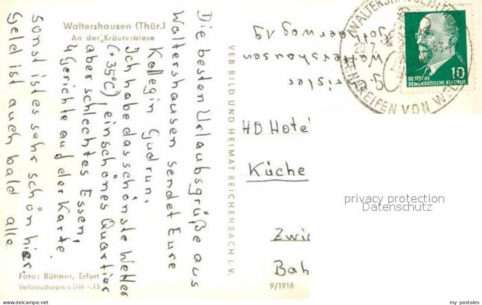 72698501 Waltershausen Gotha Kraeuterwiese Waltershausen - Other & Unclassified