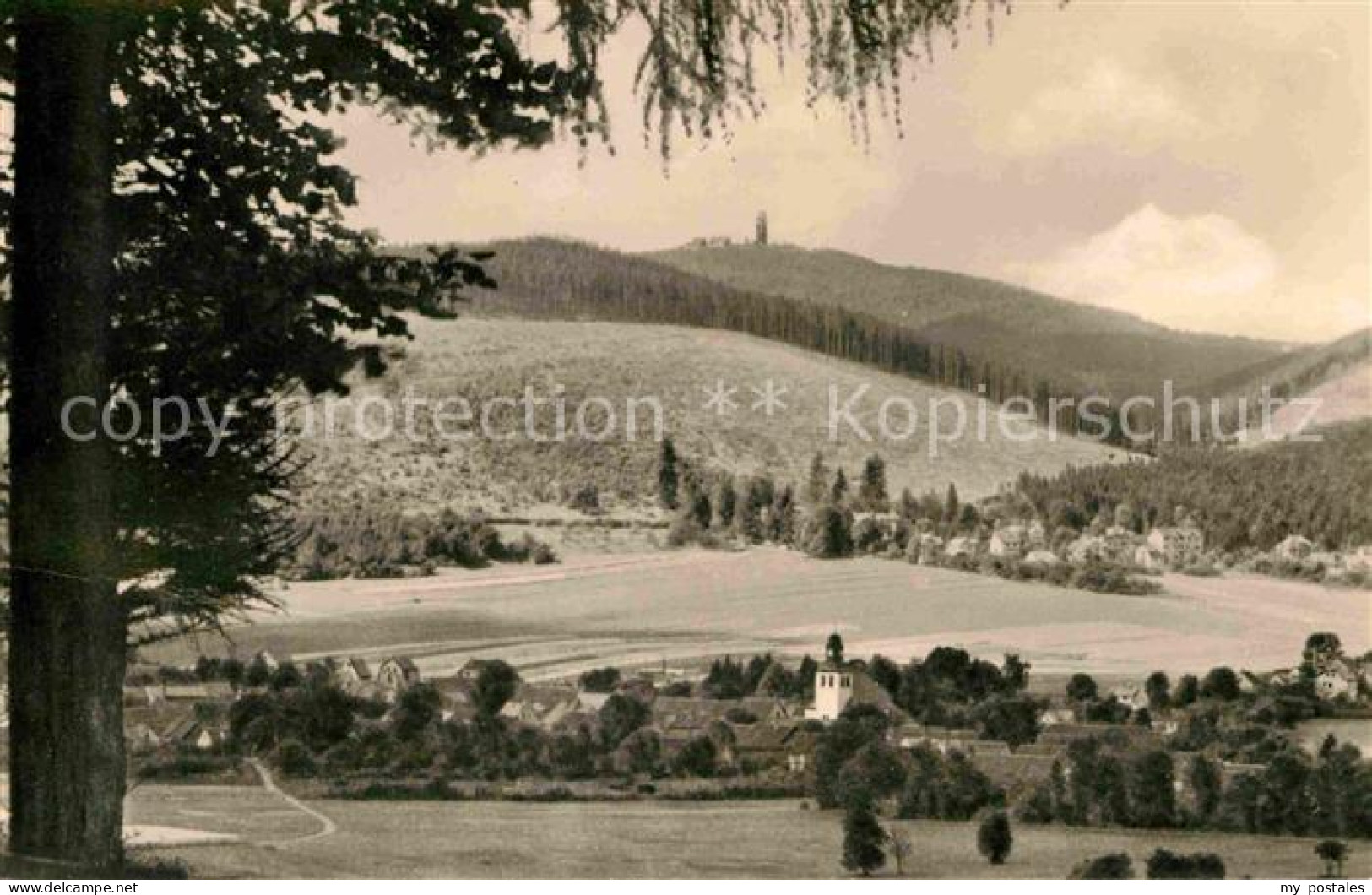 72698493 Tabarz Blick Von Deysingslust  Tabarz Thueringer Wald - Tabarz