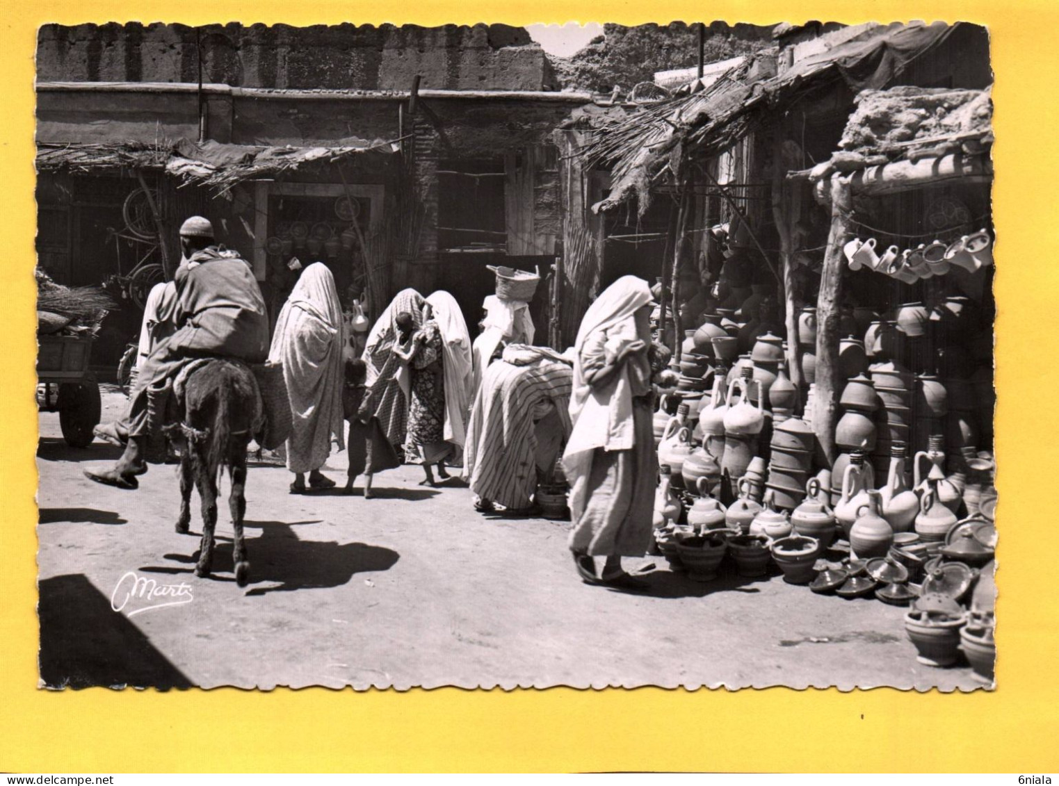 LE SOUK Des POTIERS  Paysage Et Scènes Du  MAROC    ( 21671 ) - Andere & Zonder Classificatie