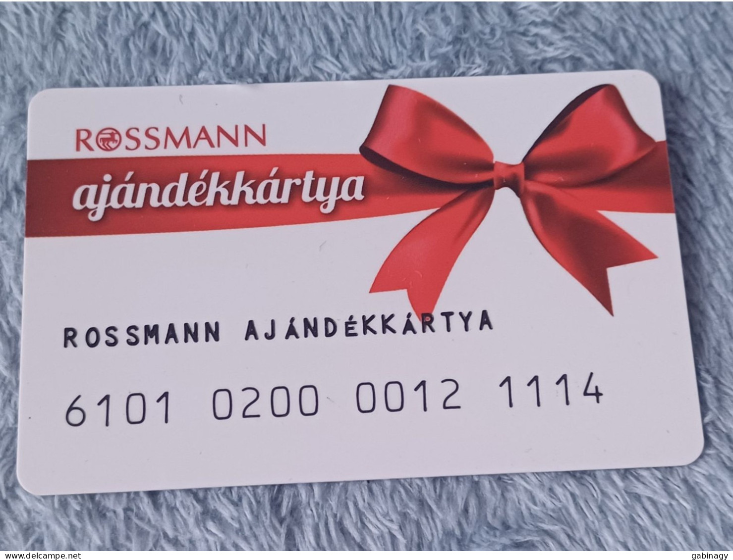 GIFT CARD - HUNGARY - ROSSMANN 10 - Tarjetas De Regalo