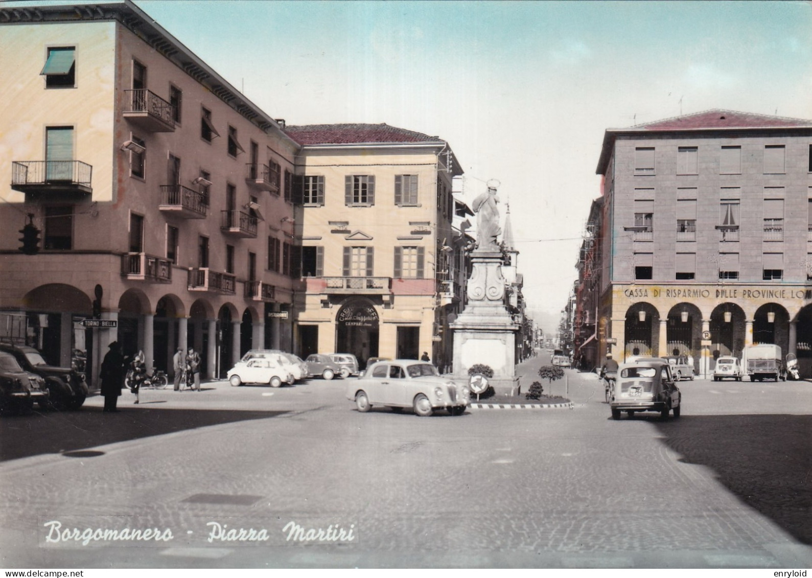 Borgomanero Piazza Martini - Autres & Non Classés