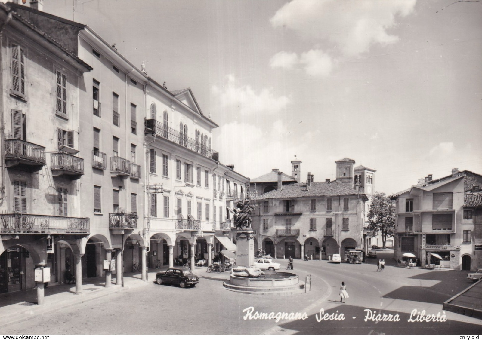 Romagnano Sesia Piazza Libertà - Autres & Non Classés