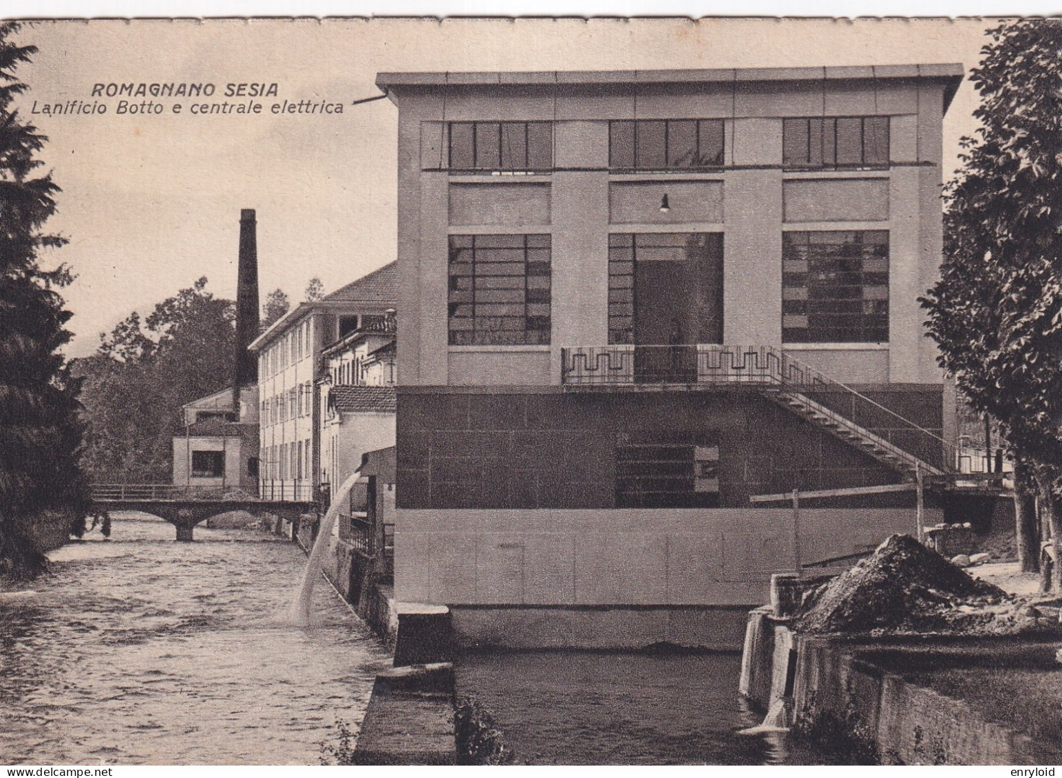 Romagnano Sesia Lanificio Botto E Centrale Elettrica - Andere & Zonder Classificatie