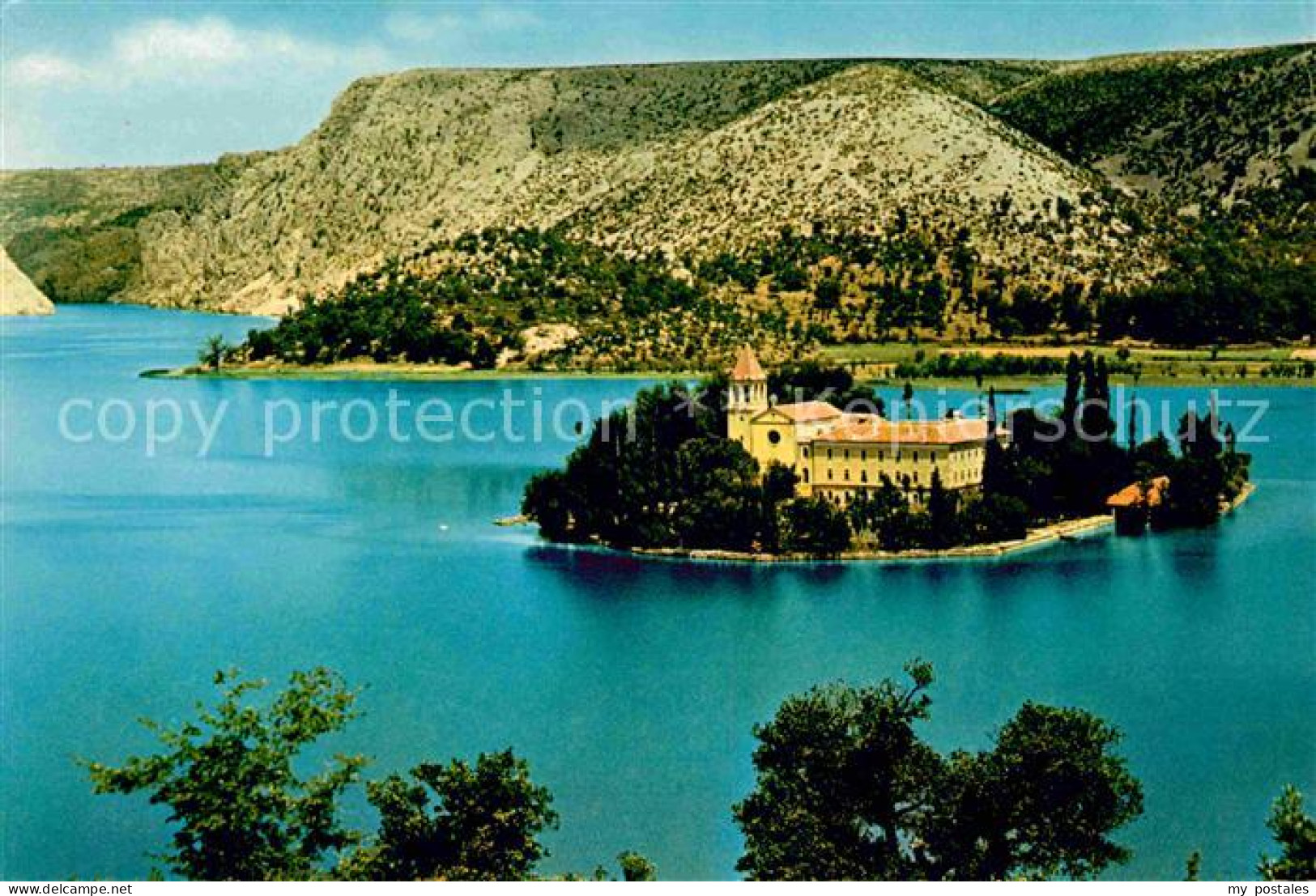 72698079 Dalmatien Visovac Kloster Dalmatien - Kroatien