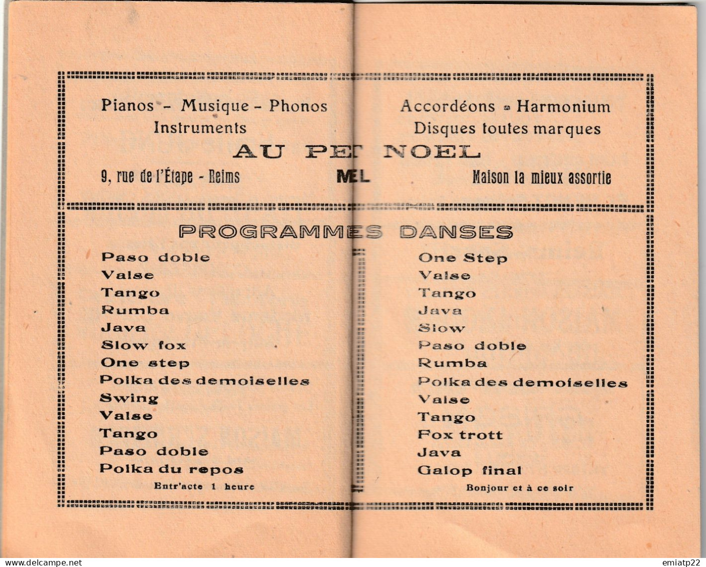 LUDES  Programme Et Carnet De Bal Fête Patronale 1946 - Andere & Zonder Classificatie