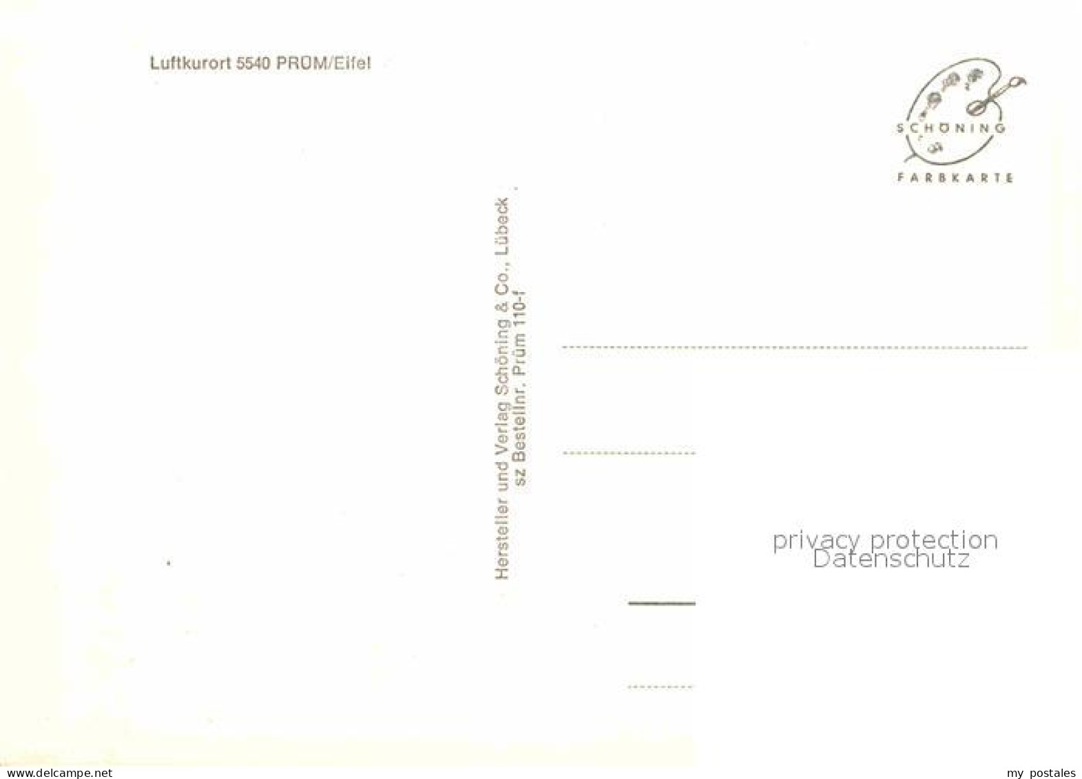 72698059 Pruem Eifel Panorama Parkbank Pruem - Other & Unclassified