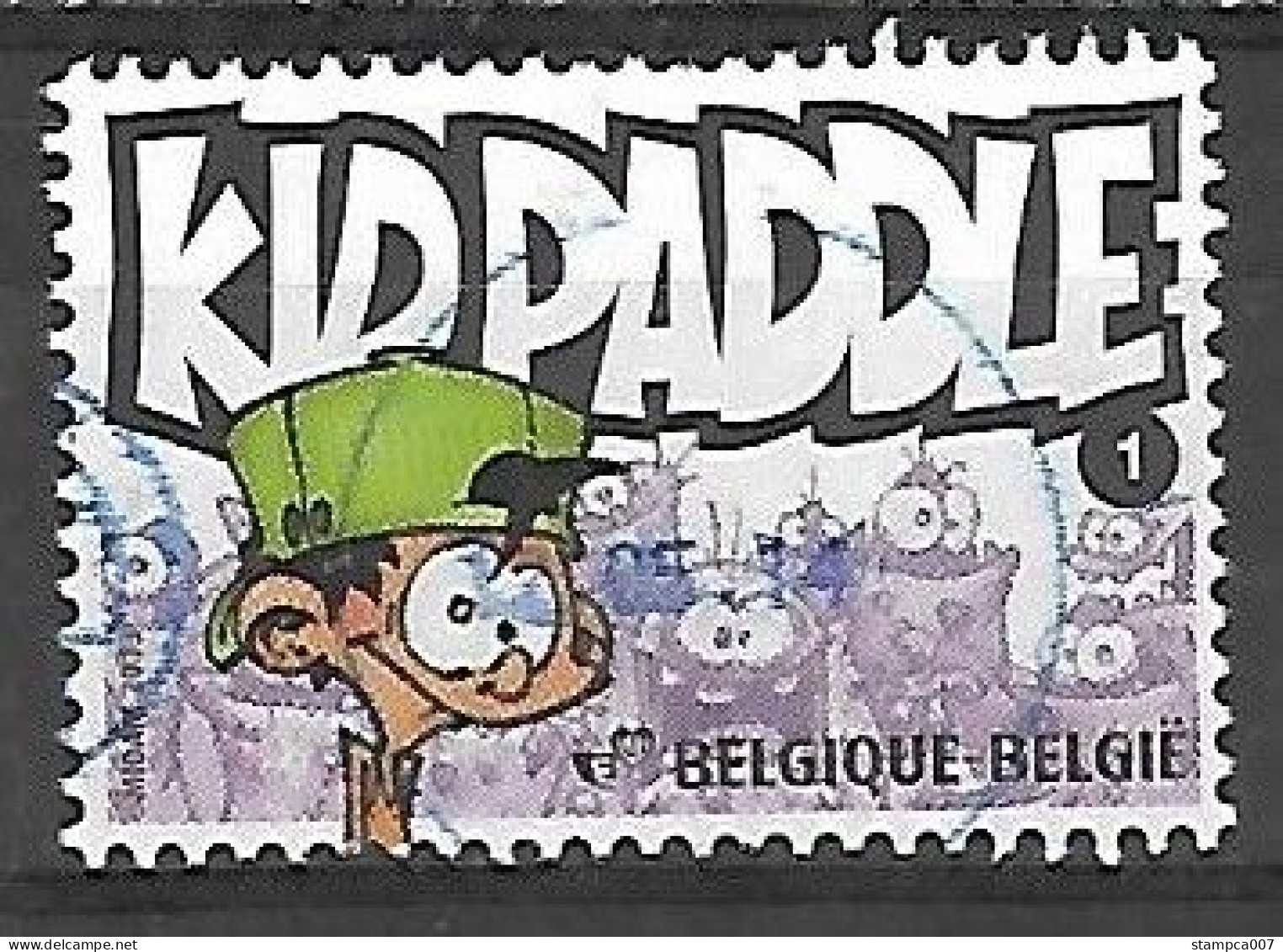 OCB Nr 4294 Kid Paddle Strip BD Comic Midam  - Centrale Stempel - Usati