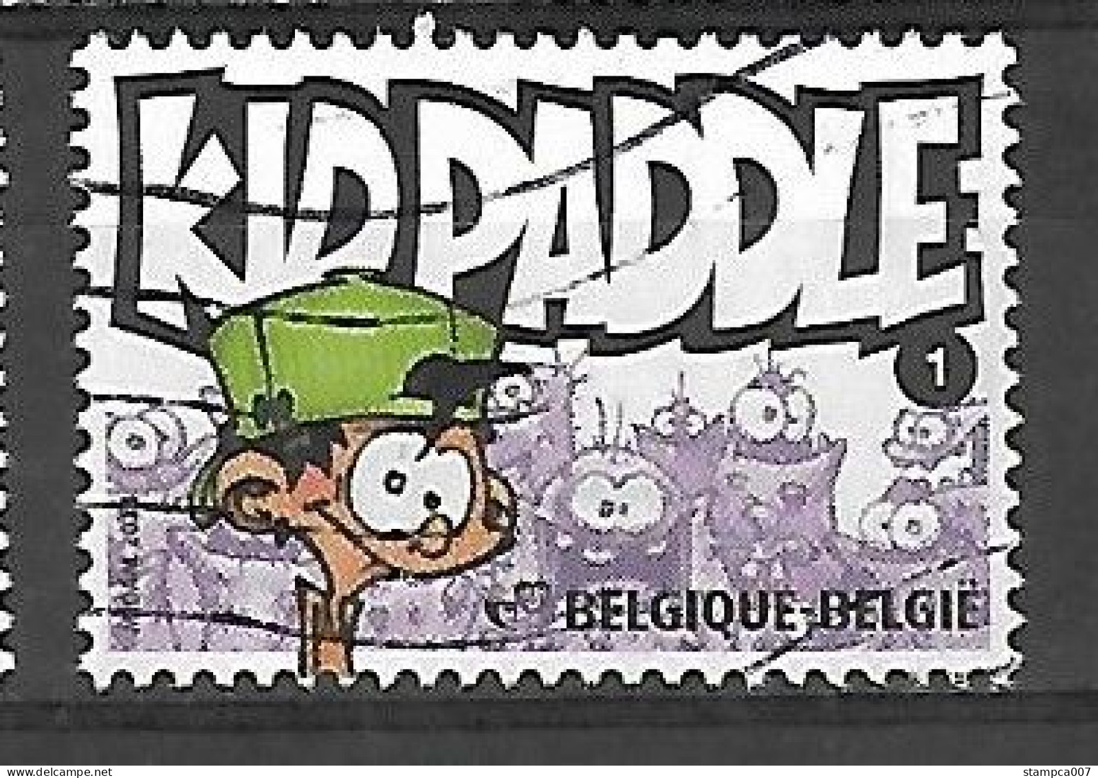 OCB Nr 4294 Kid Paddle Strip BD Comic Midam  - Centrale Stempel - Used Stamps